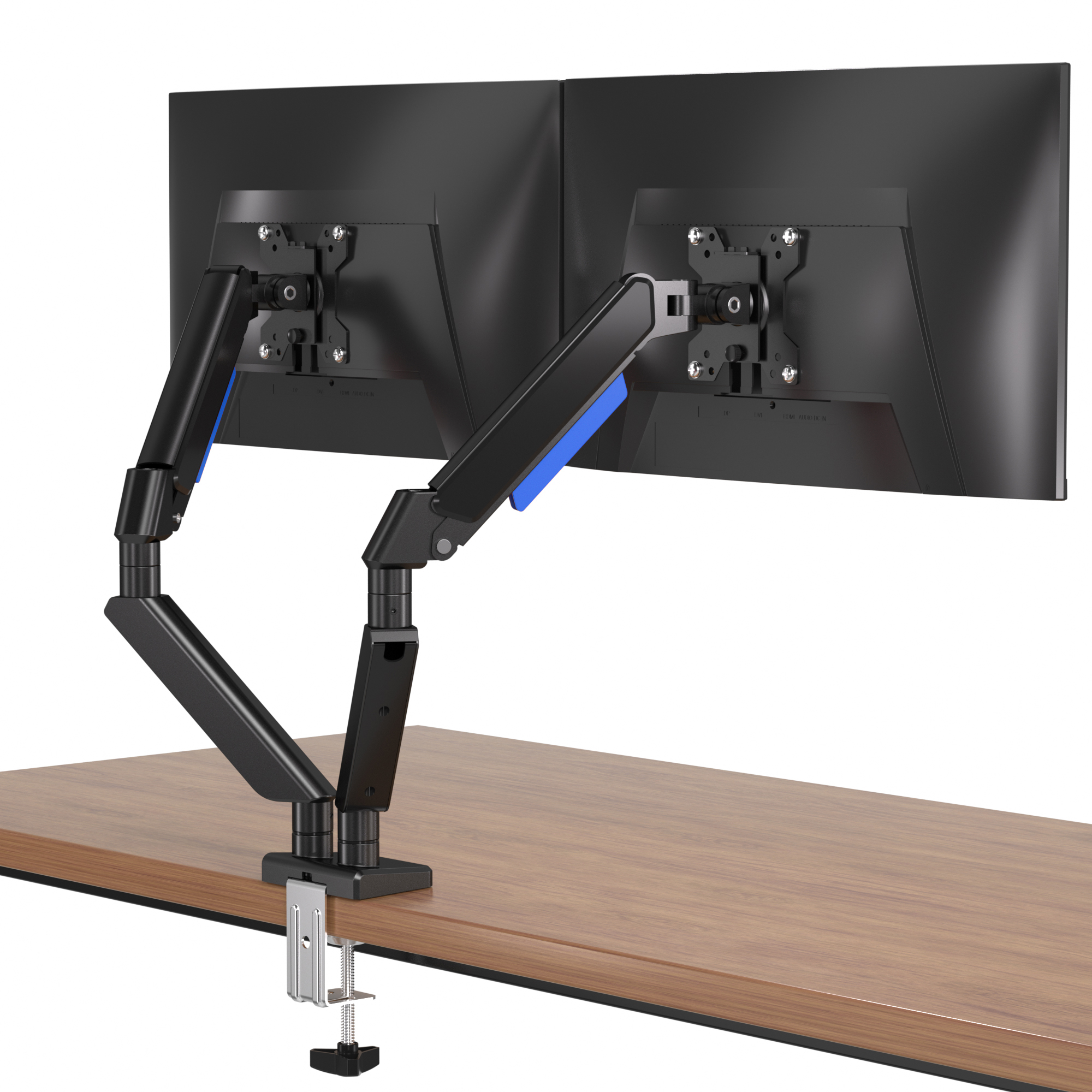 Dual Monitor Arm Mount Bracket