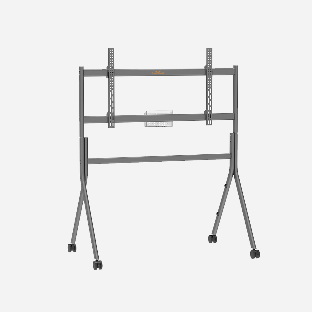 Floor TV Stand with Wheels up to 150 Inches