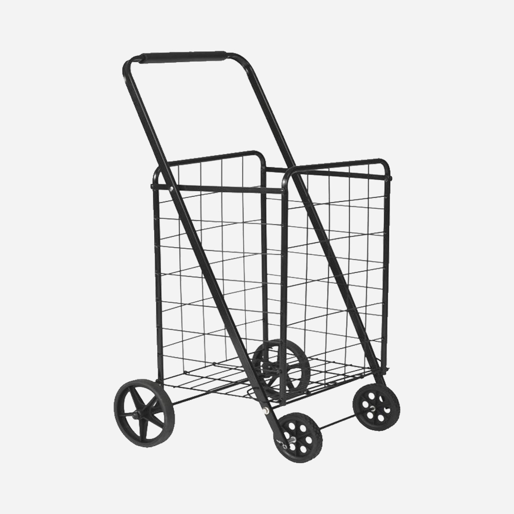 Portable Cart Kitchen Trolley Hypermarket Luggage Cart