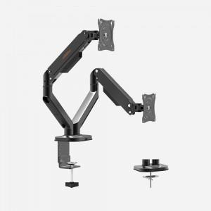 Mechanical Spring Dual Monitor Arm Mount