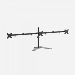 FREE STANDING TRIPLE MONITOR STAND