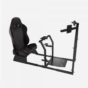 RACING SIMULATOR COCKPIT WITH SEAT