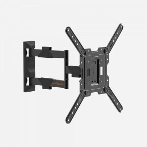 26-55 Inch Universal Telescopic Retractable Wall Bracket LCD Swivel TV Mount