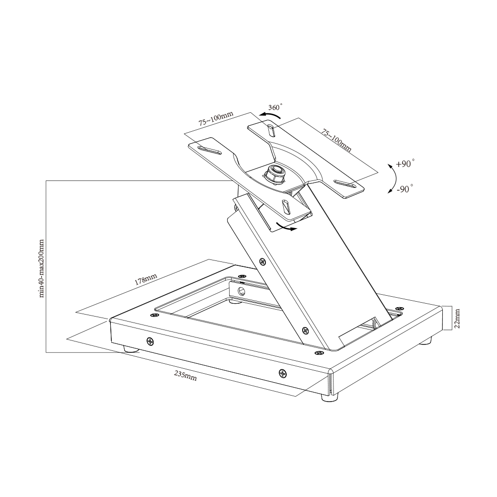 POS Machine Stand