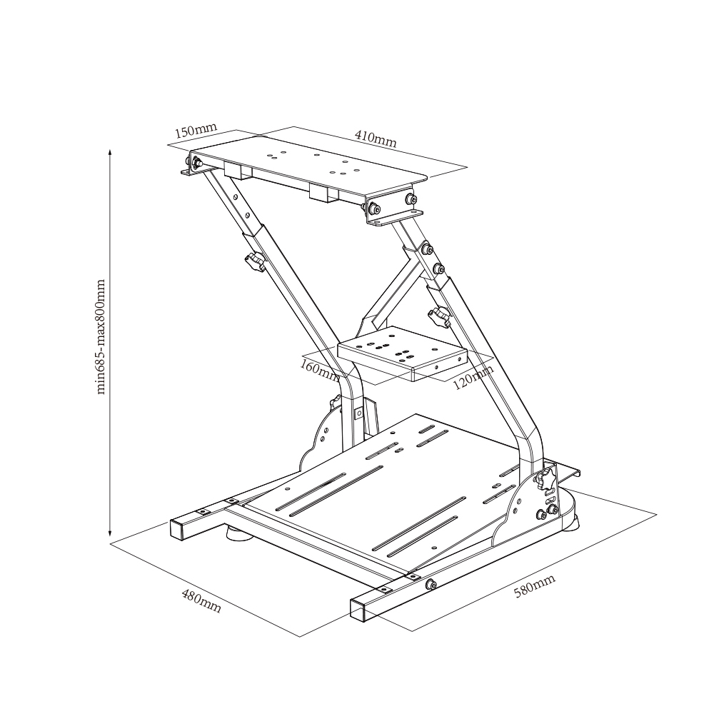 Manufacturer Wholesale Racing Game Simulator Stand