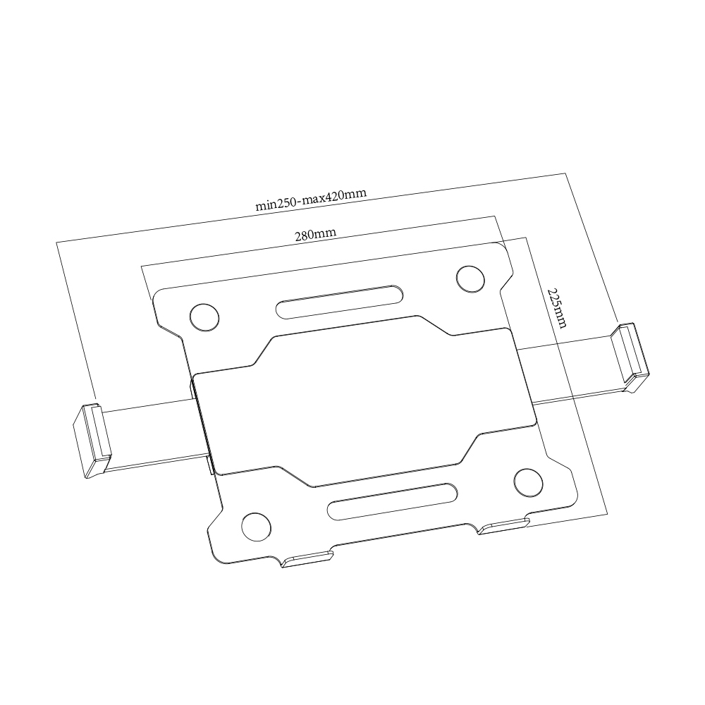 LAPTOP SUPPORT STAND BRACKET LAPTOP TRAY HOLDER