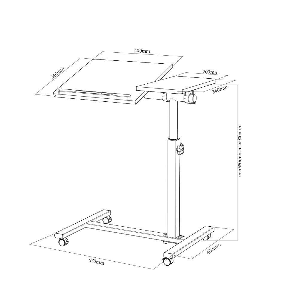 LAPTOP MOBILE CARTS