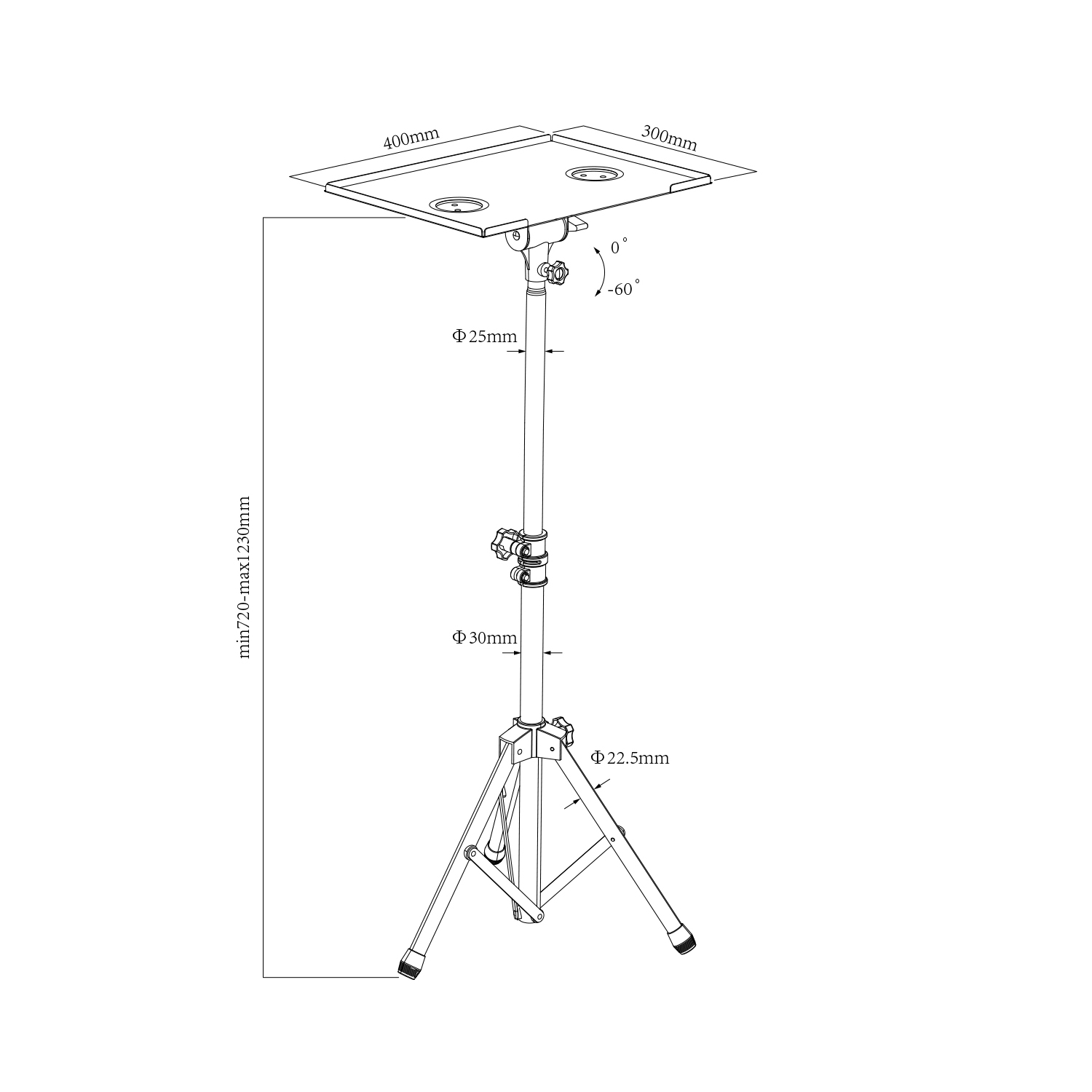 LAPTOP STAND FOR SPEECH AND MEETING