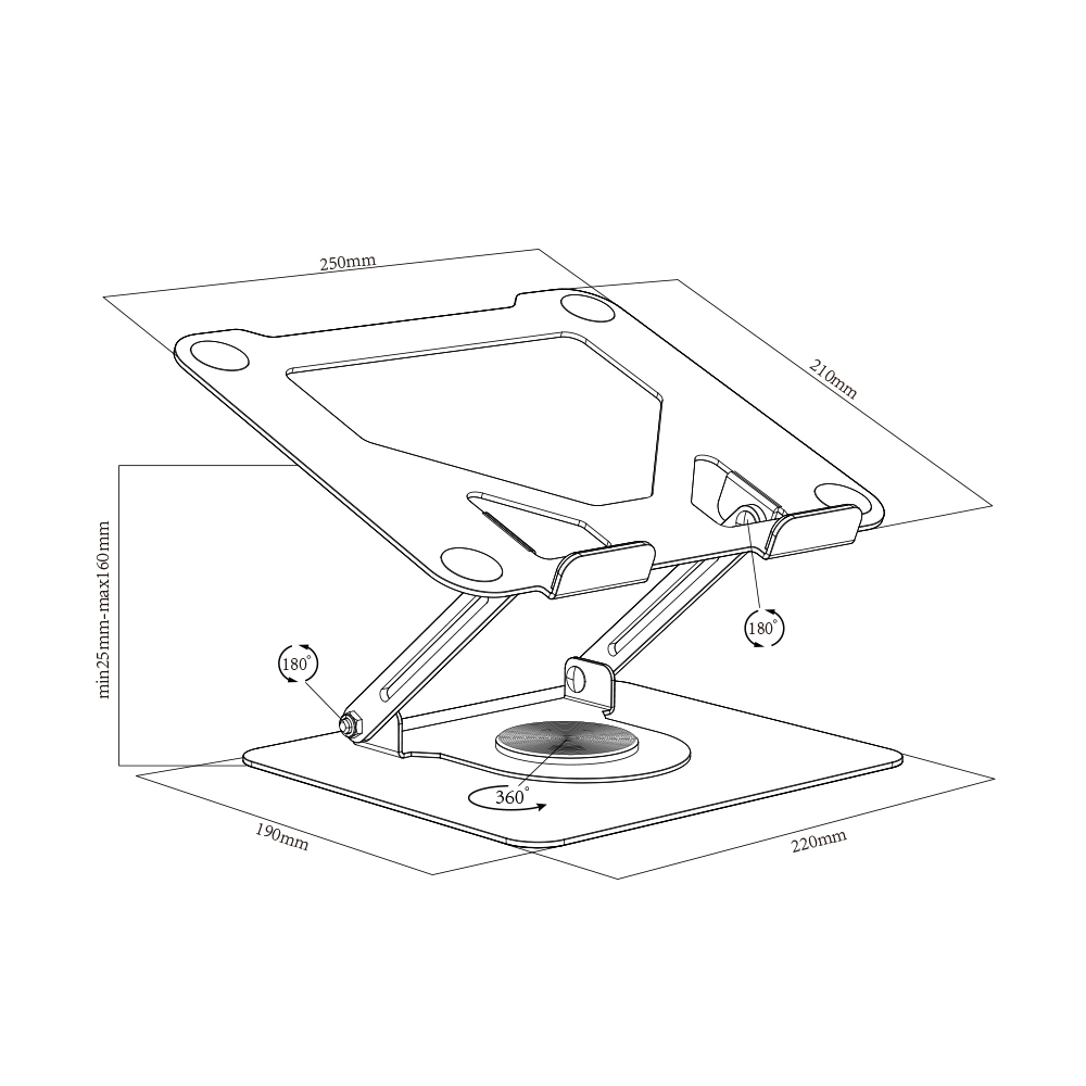 MACBOOK AIR PRO AND LAPTOPS HOLDER TABLET STANDS