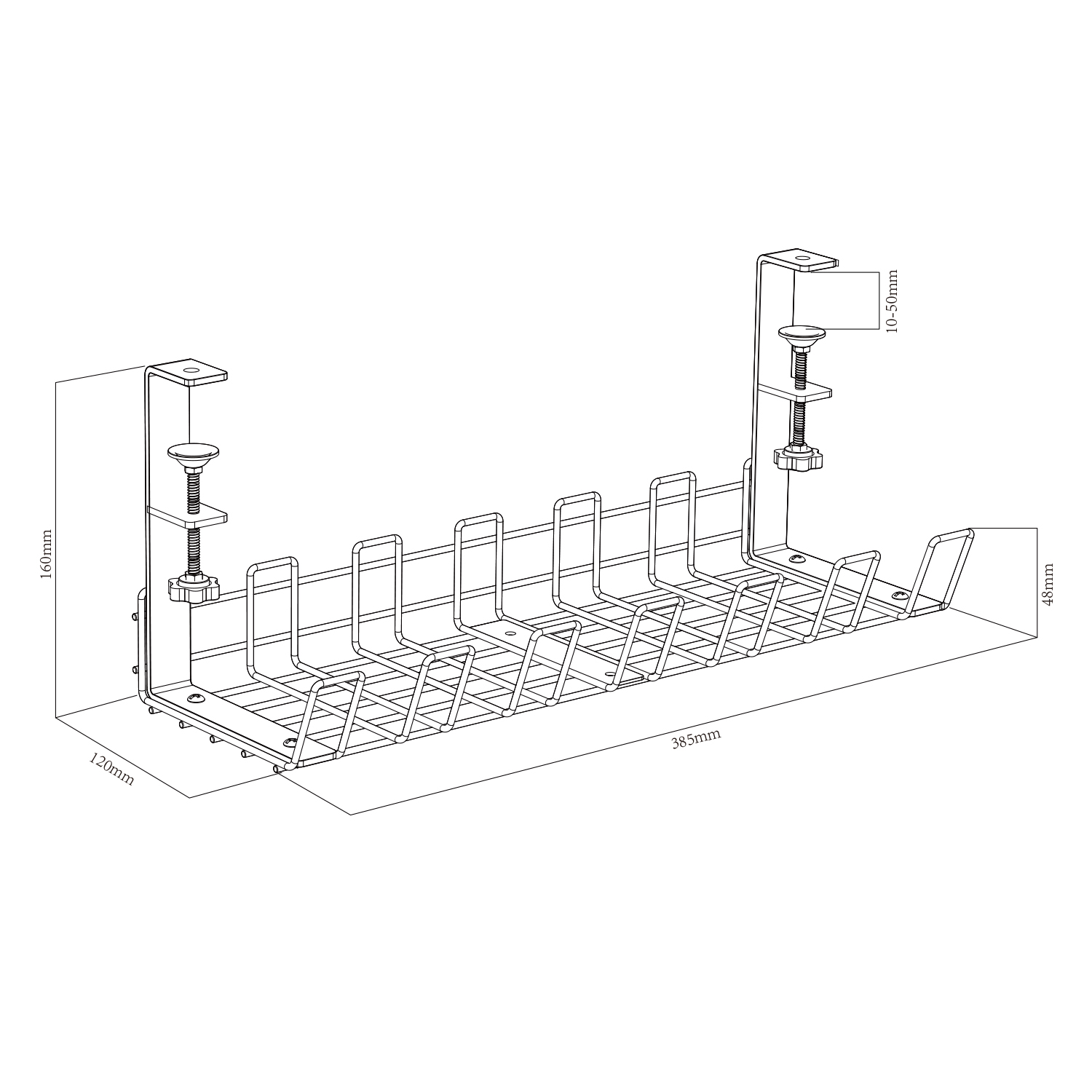 WIRE BASKET CABLE TRAY