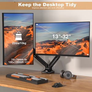 Adjustable Spring Monitor Desk Mount