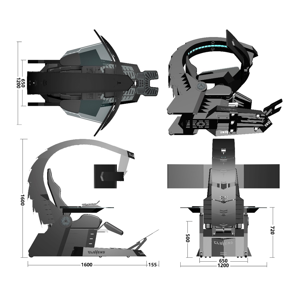 RACING SIMULATOR COCKPIT STAND