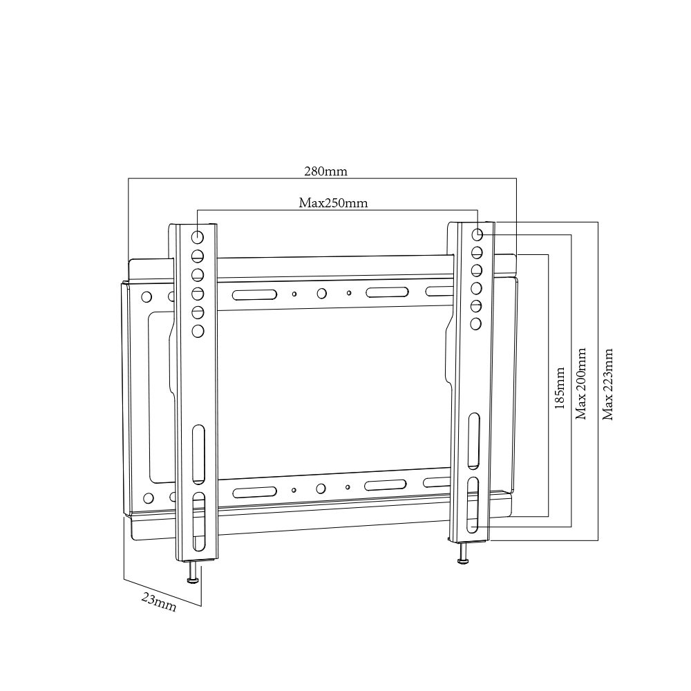 Factory High Quality Fixed TV Bracket