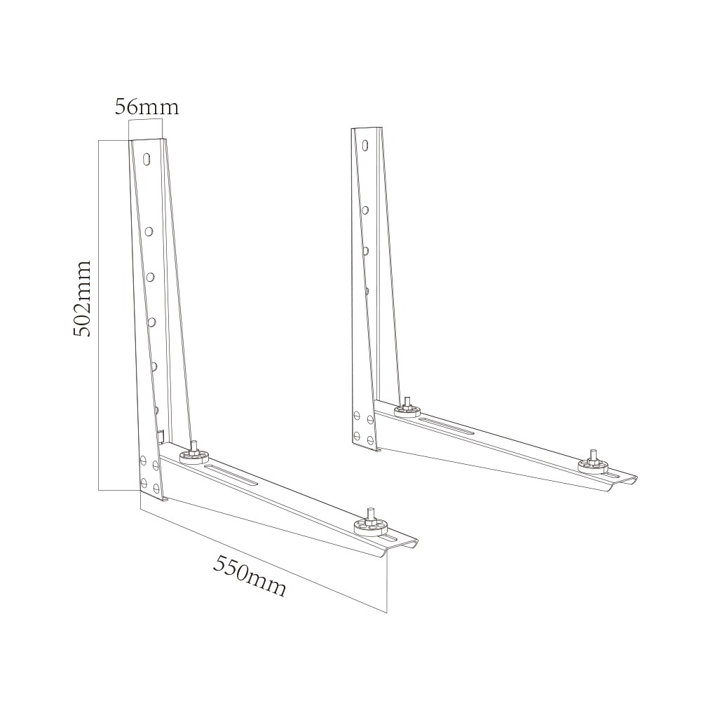 AC Outdoor Unit Window bracket Air Conditioner Bracket