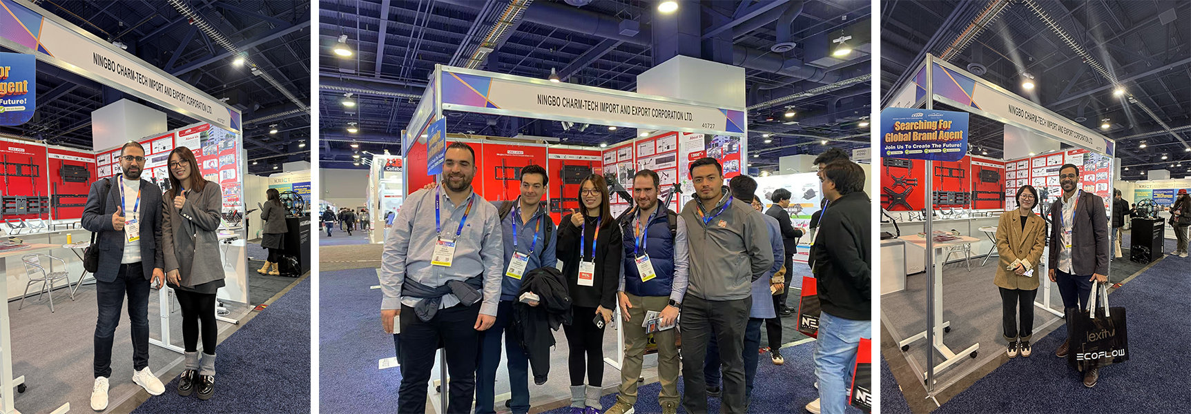 Exhibition Record: NINGBO CHARM-TECH at CES 2025