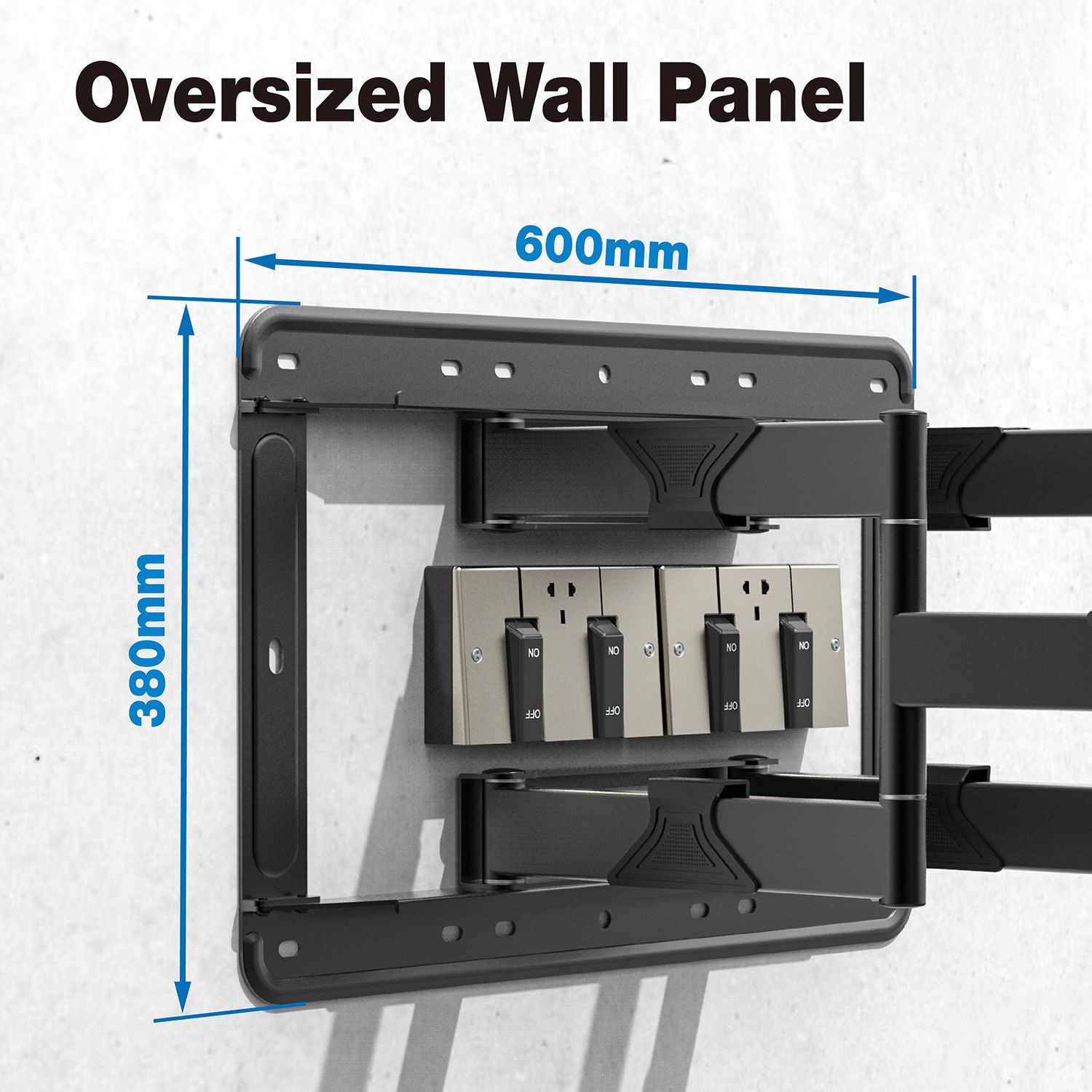 Full Motion TV Wall Mounts for Big Size TV