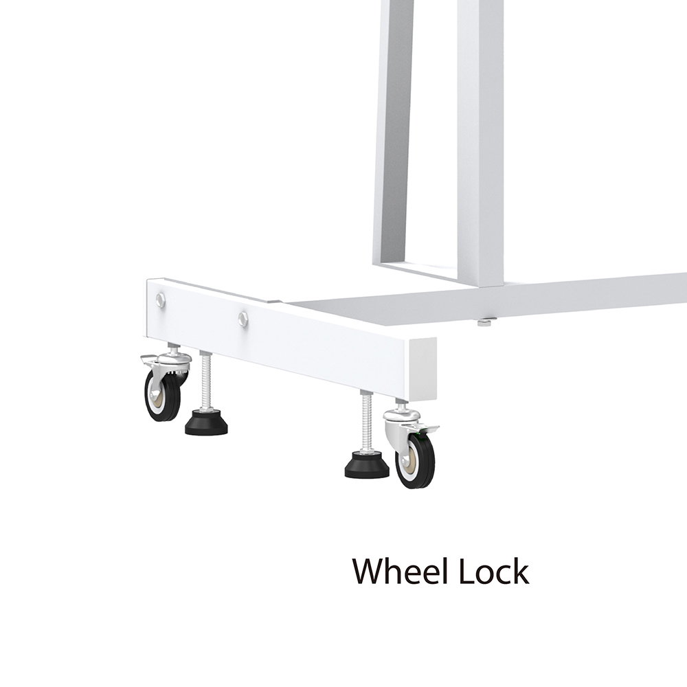 Whiteboard Stand Cart with Projector Mount