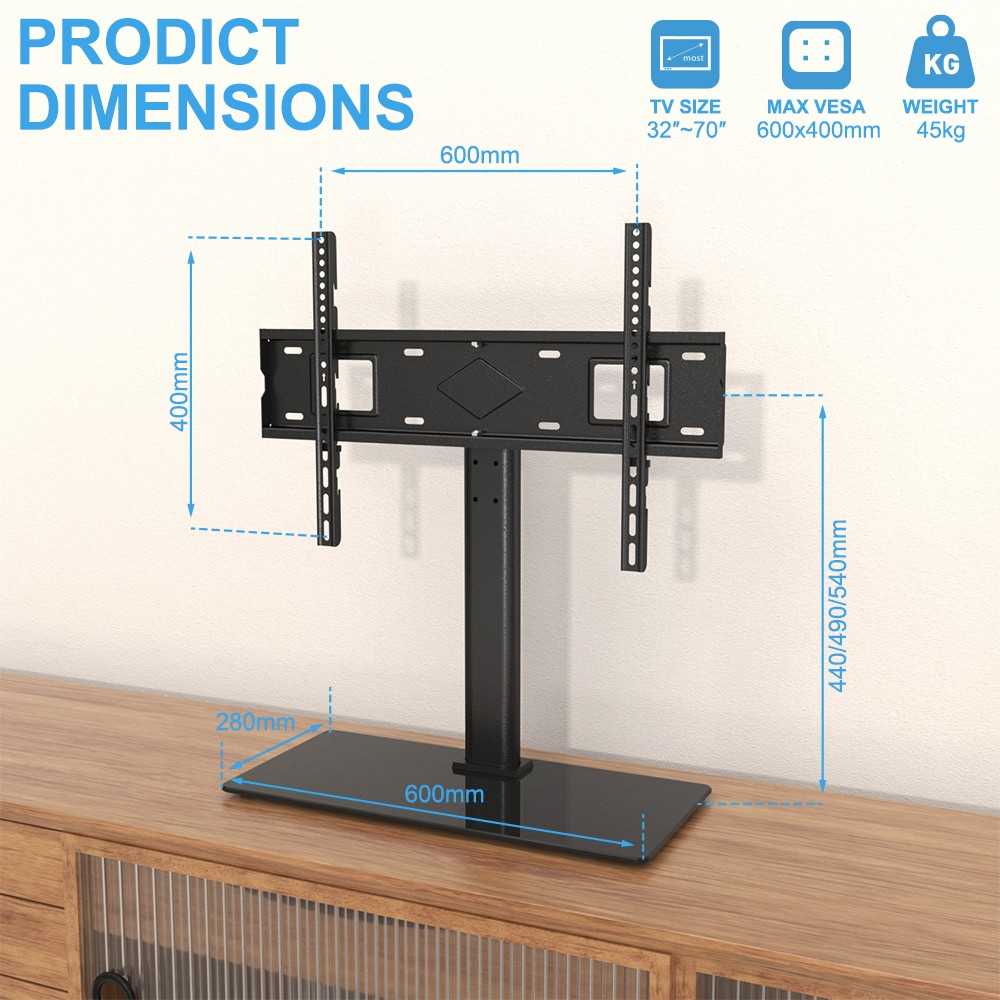 Tabletop TV Mount Stand