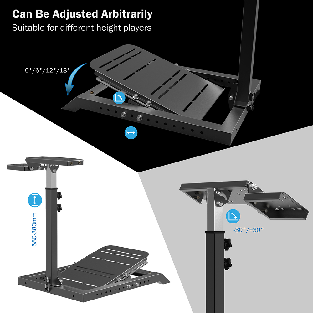 GAMER ADJUSTABLE RACING STEERING WHEEL STAND MOUNT