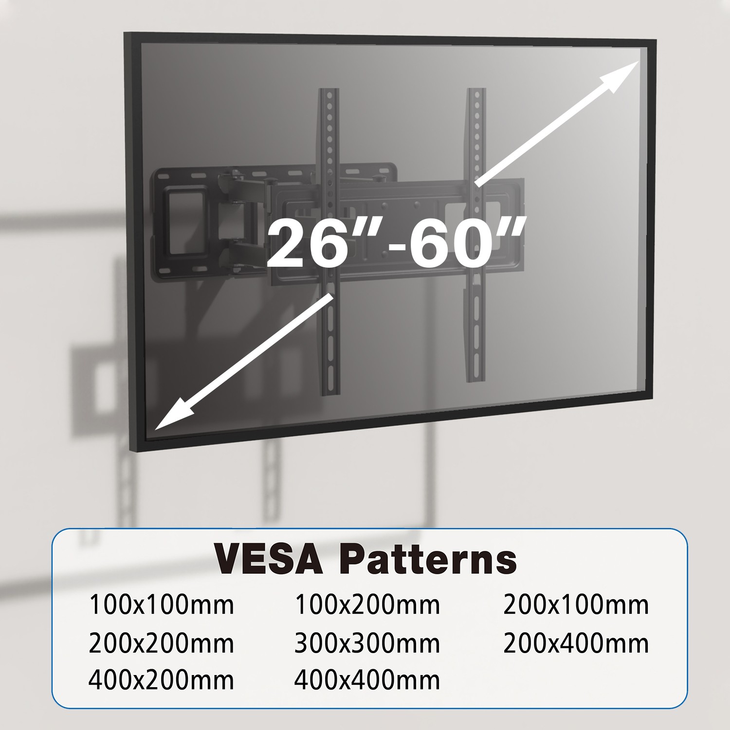 Articulating TV Brackets for Wall Mount