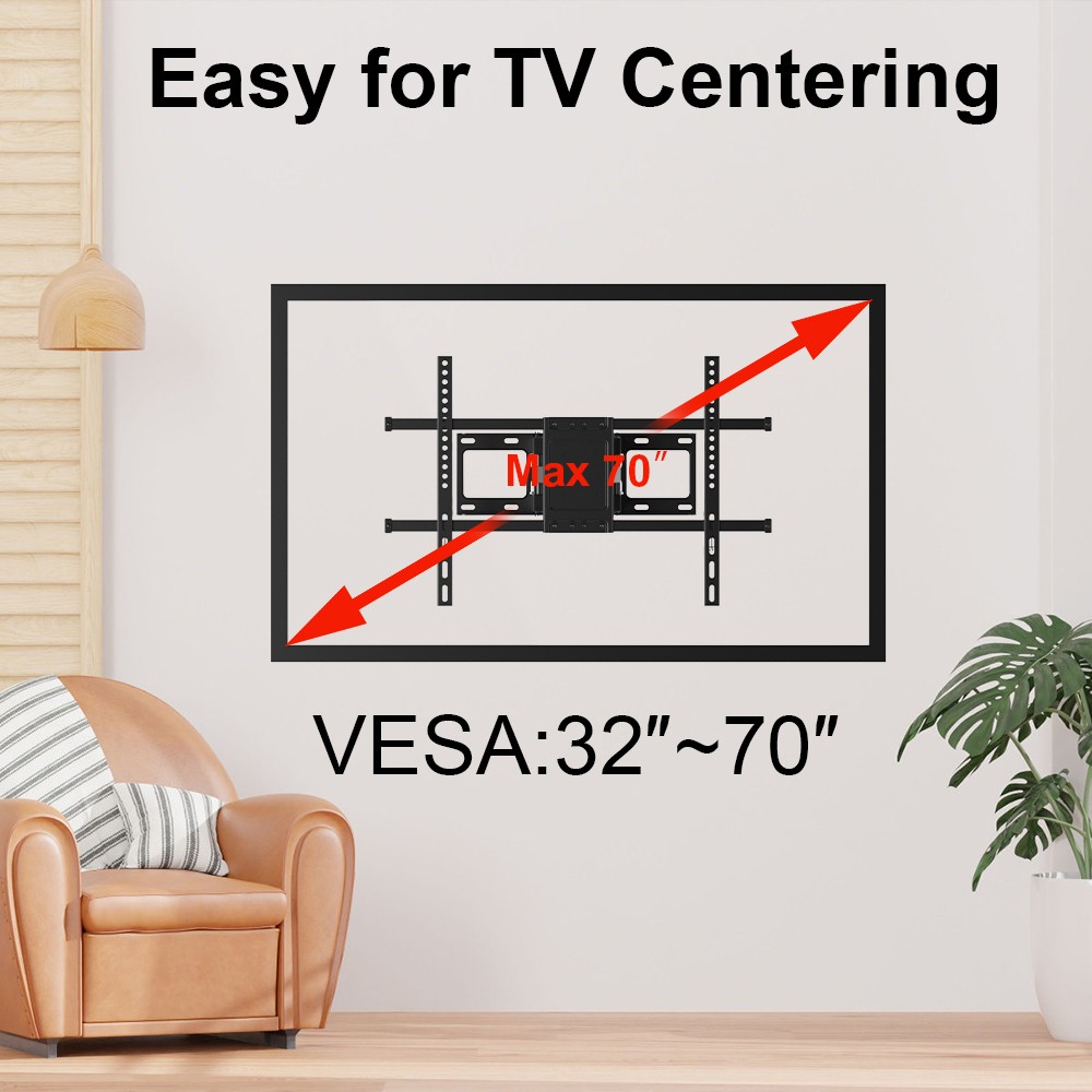 Metal LCD Flat Panel Plasma TV Mount