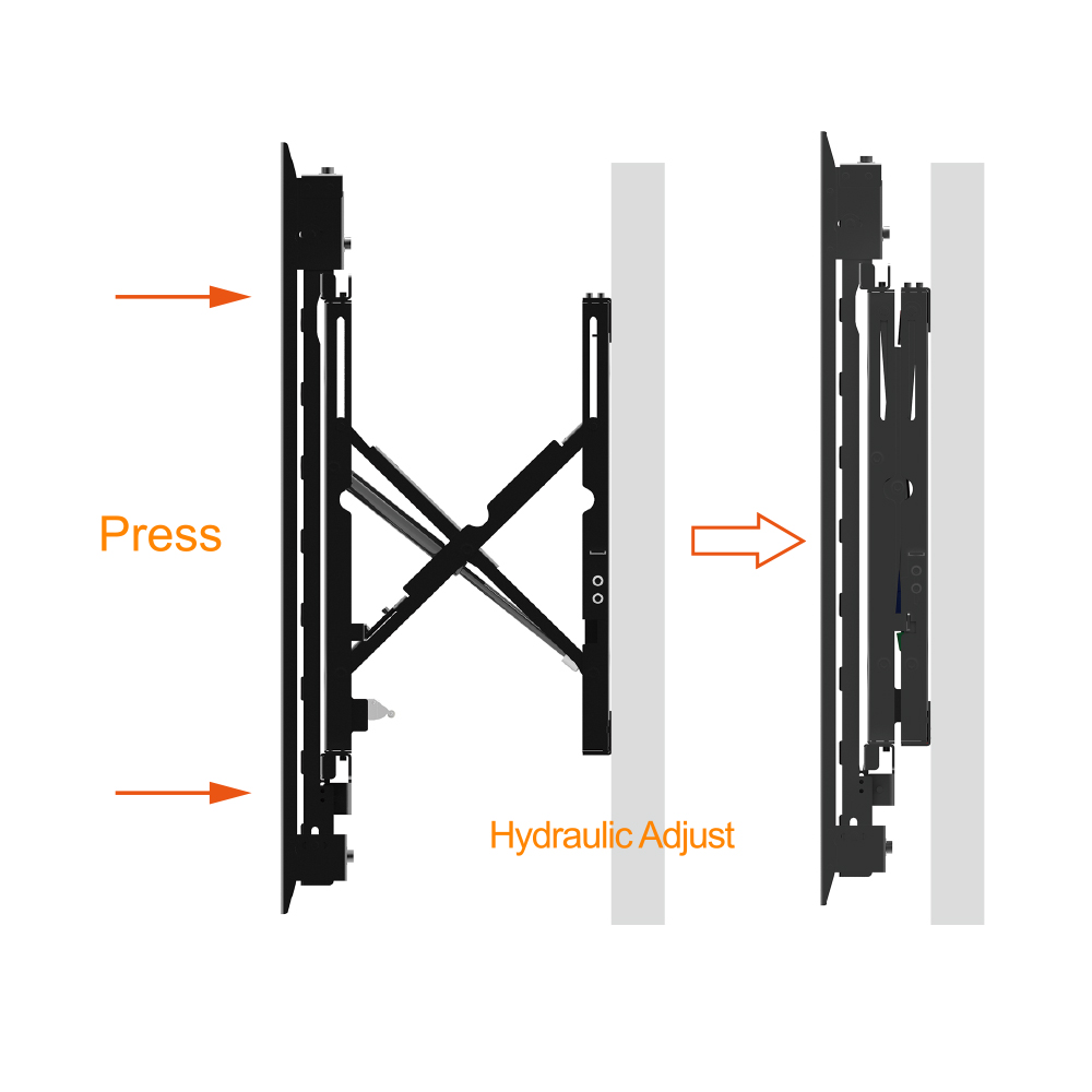 Video Wall Mount Advertising Display LCD