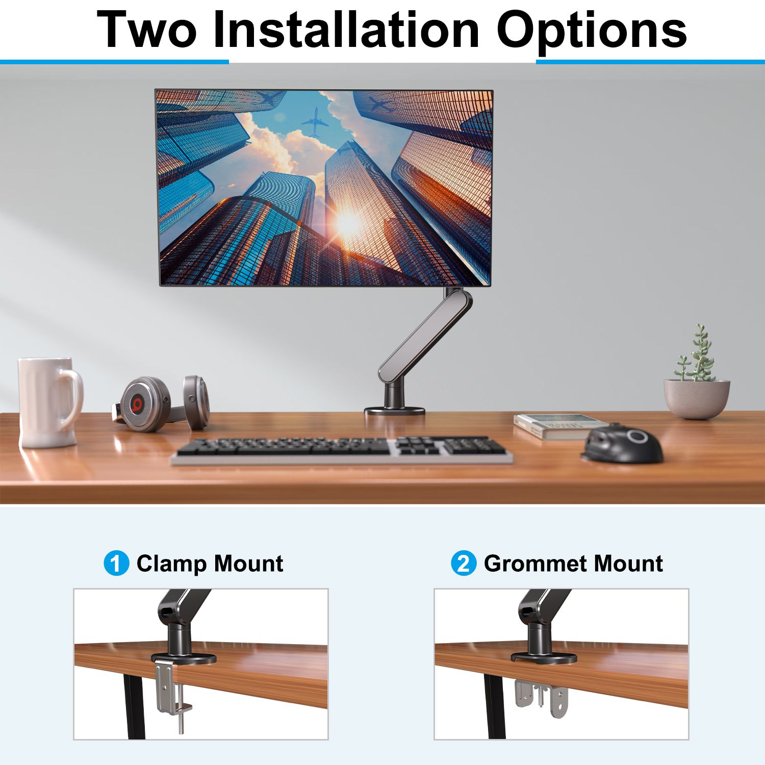 Single Monitor Arm Mount