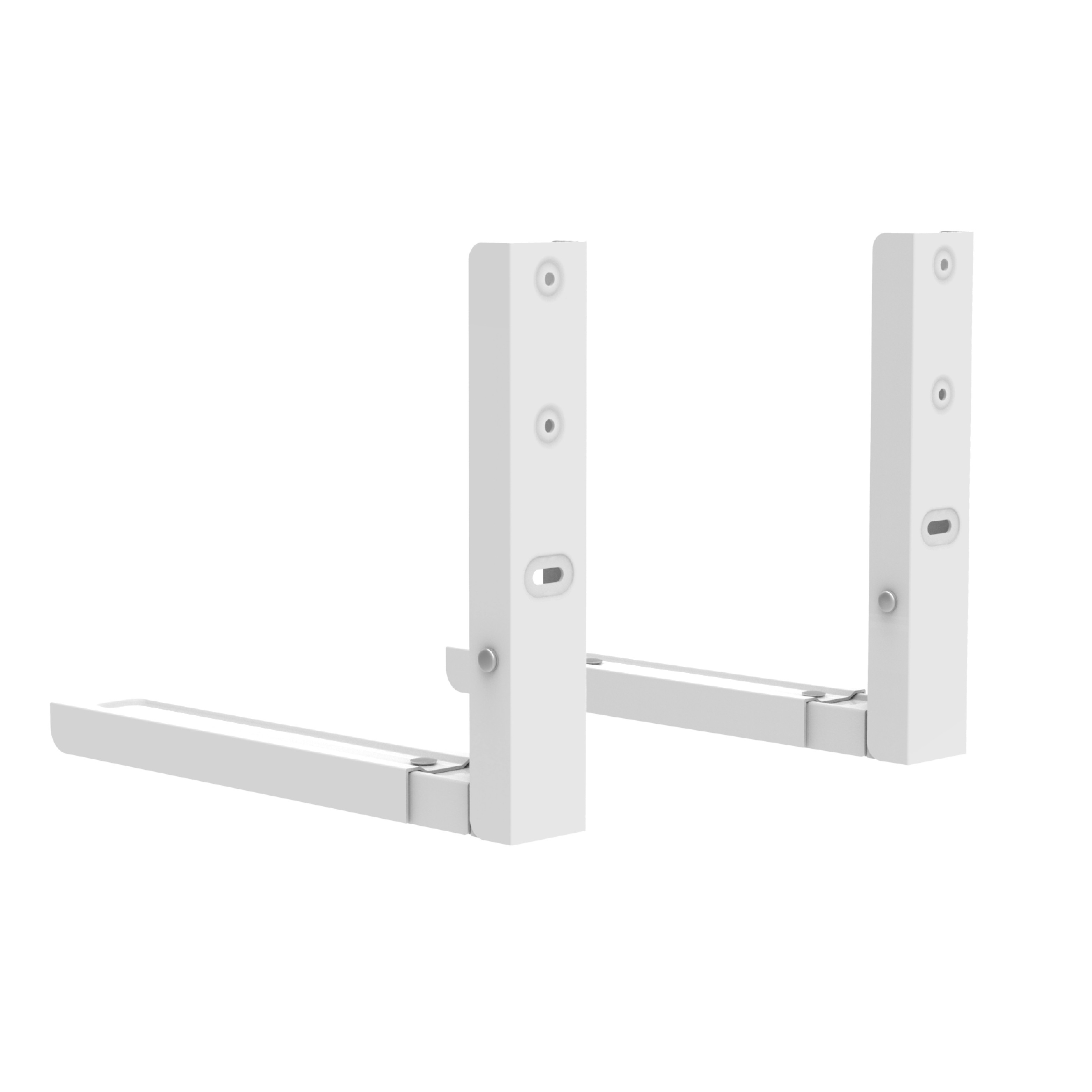 Microwave Oven Wall Mount Bracket Support Frame Microwave Oven Stand Shelf Rack for Kitchen