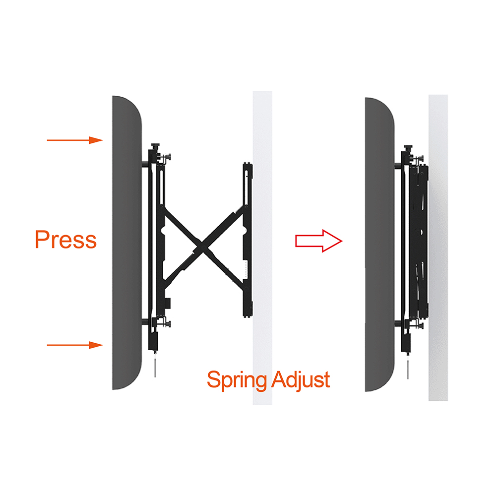 Video Wall Mount Pop Out