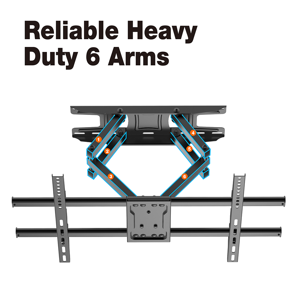 Heavy-duty Movable Tv Bracket