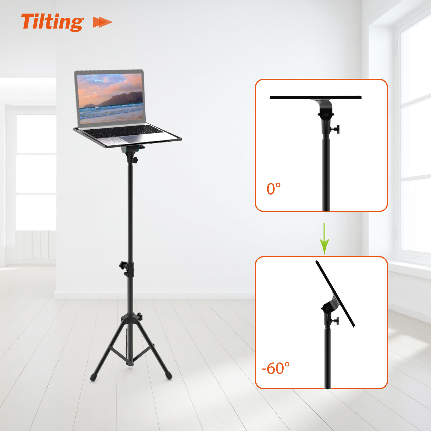 LAPTOP STAND FOR SPEECH AND MEETING