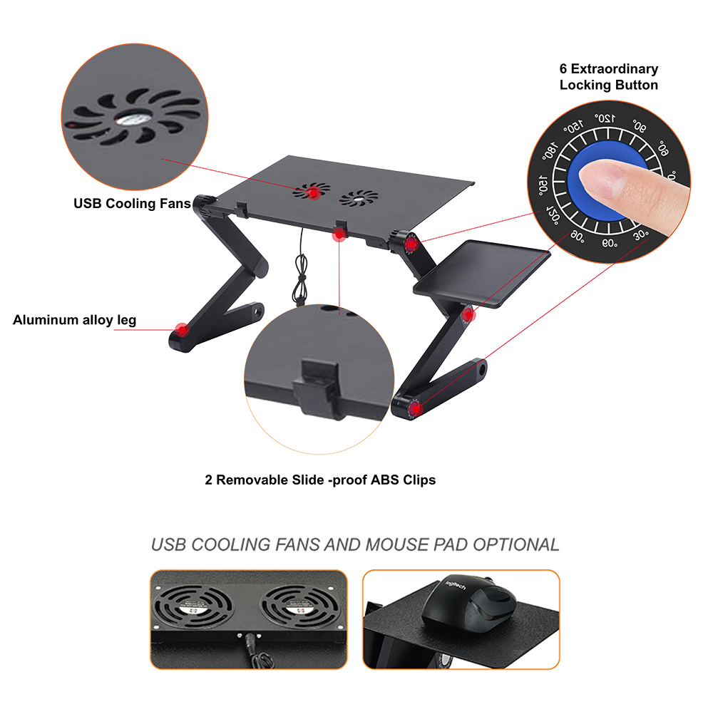 LAPTOP STAND WITH COOLING FAN