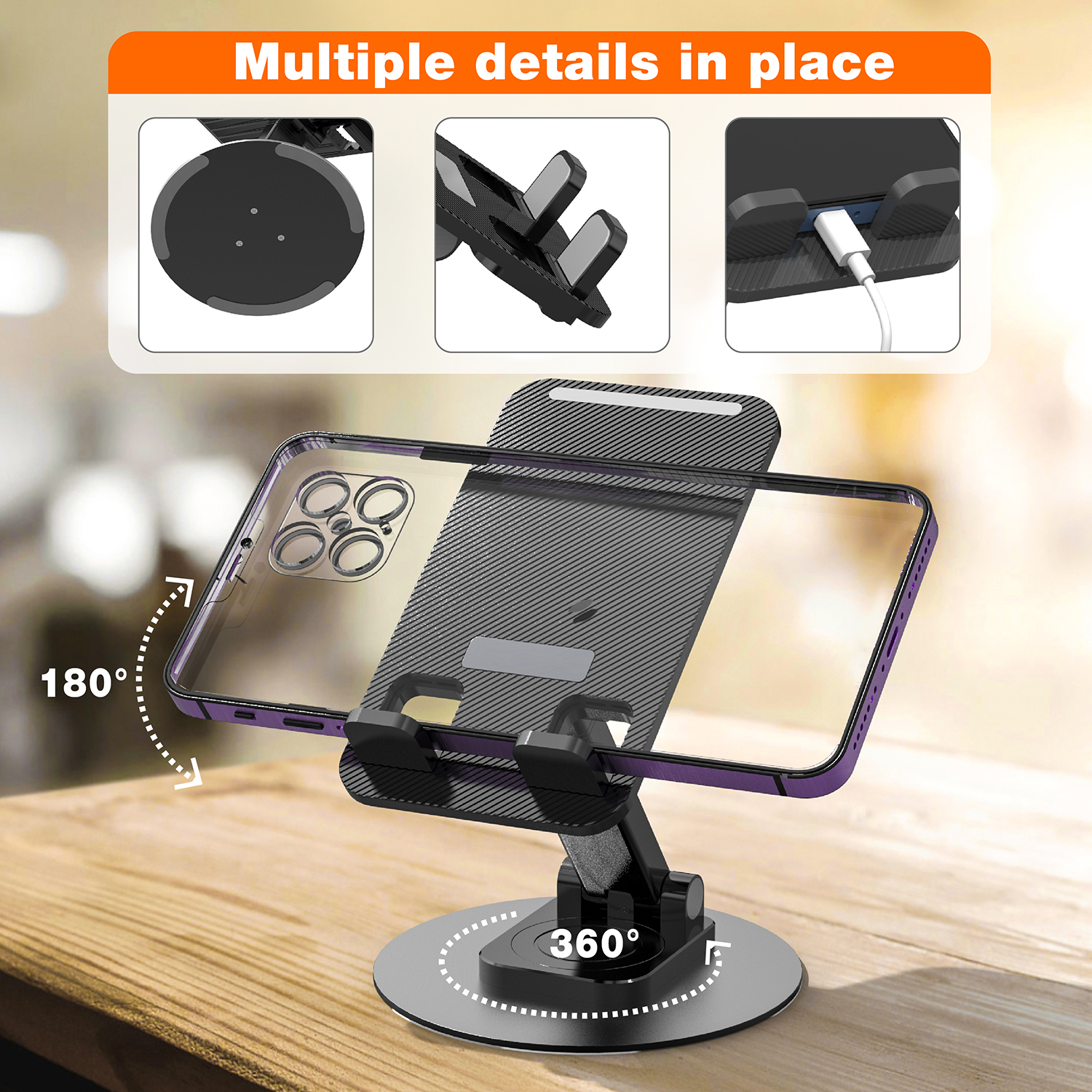 PHONE TABLET HOLDER MOUNT STAND