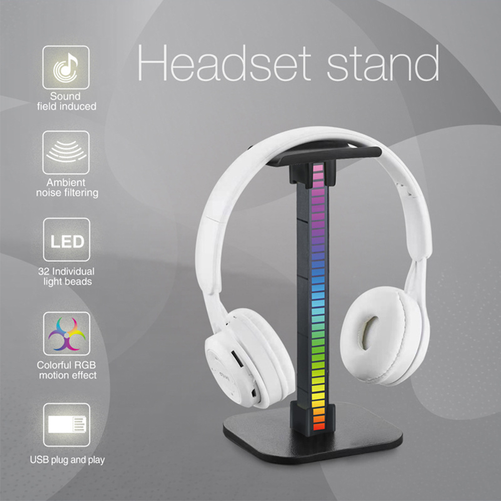 HEADPHONE HOLDER STAND WITH RGB LIGHT