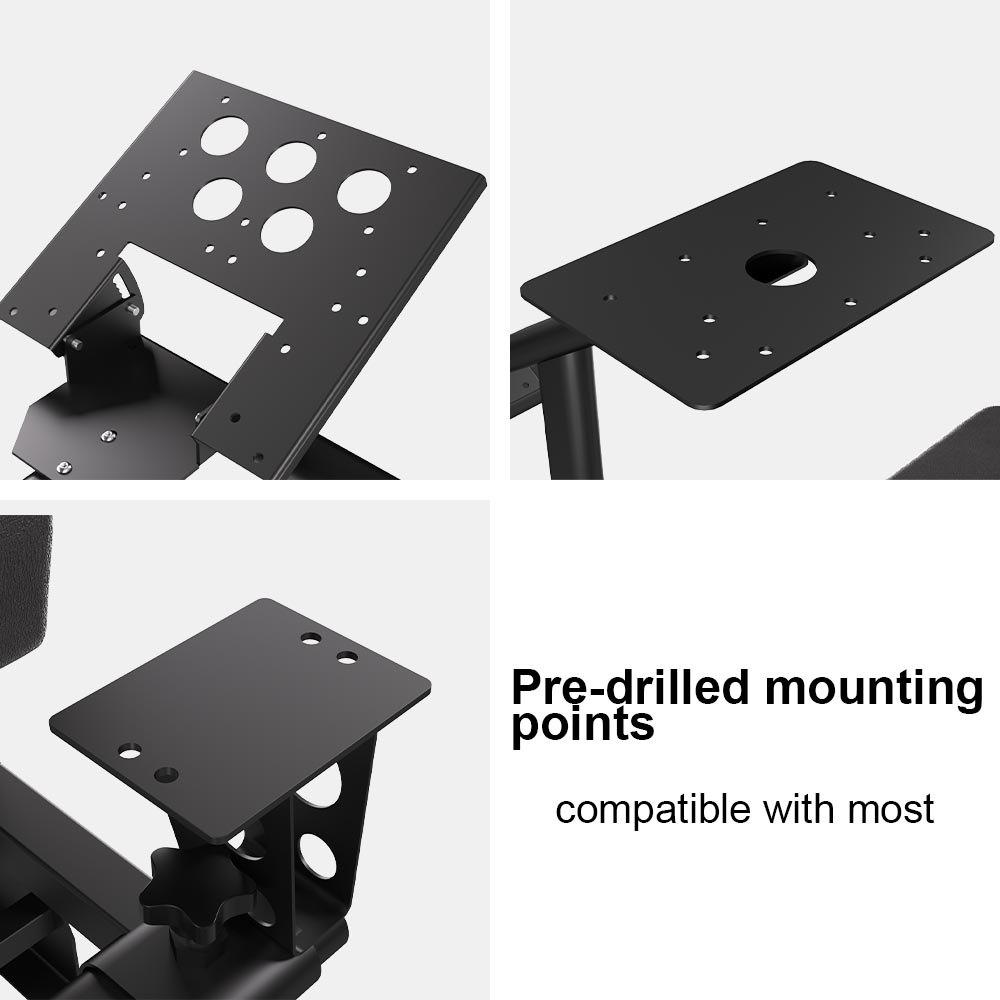 FOLDABLE SIMULATOR RACING COCKPIT