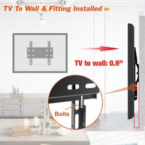 Toeram-pitrandrahana 42-22 Ravao Tv Wall Mount