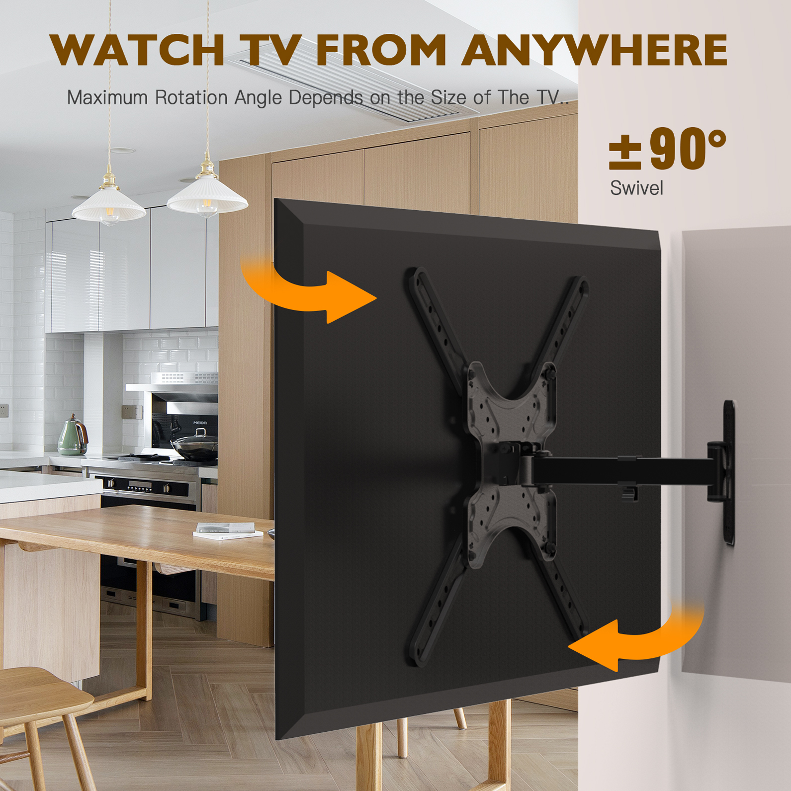 Cantilever LCD TV Wall Mount Swivel