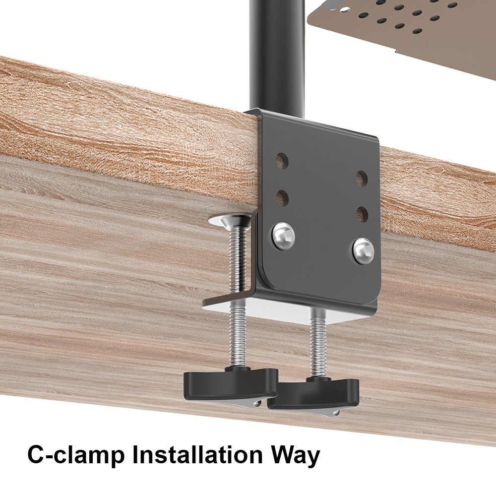 HEIGHT ADJUSTABLE MONITOR AND LAPTOP STAND