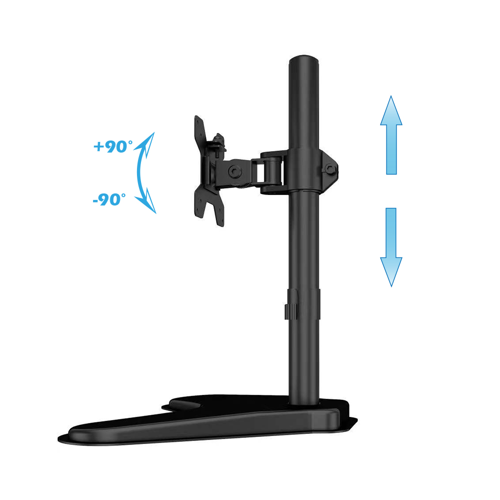 TILTABLE MONITOR STAND WITH CABLE MANAGEMENT