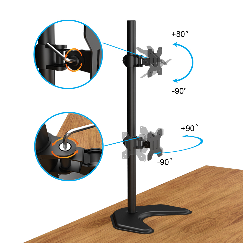 FREE STANDING VERTICLE MONITOR STAND