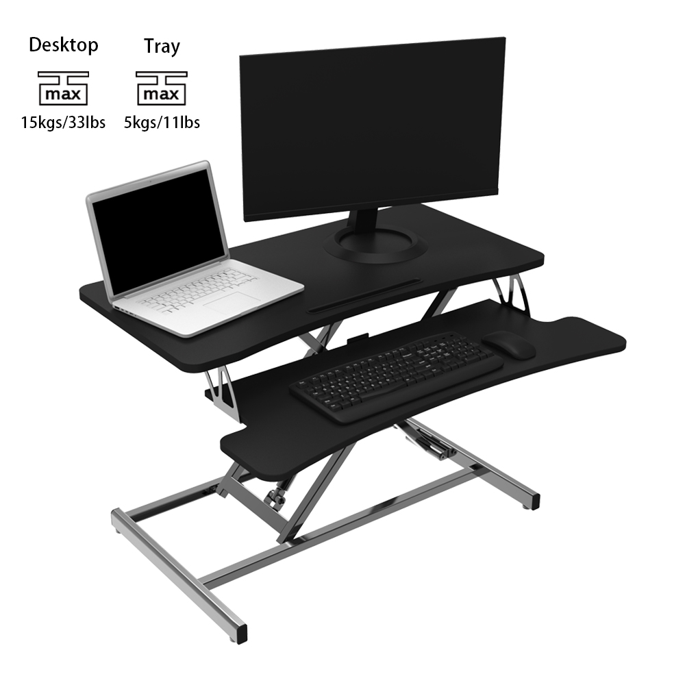 ERGONOMIC LAPTOP COMPUTER SIT STAND UP DESK RISER