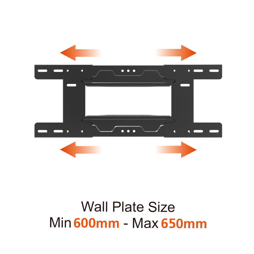 TV Full Motion Tilt & Swivel Television Wall Bracket