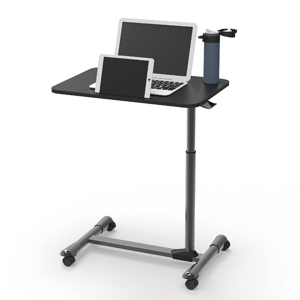 MOBILE LAPTOP DESK CART STAND WITH ADJUSTABLE