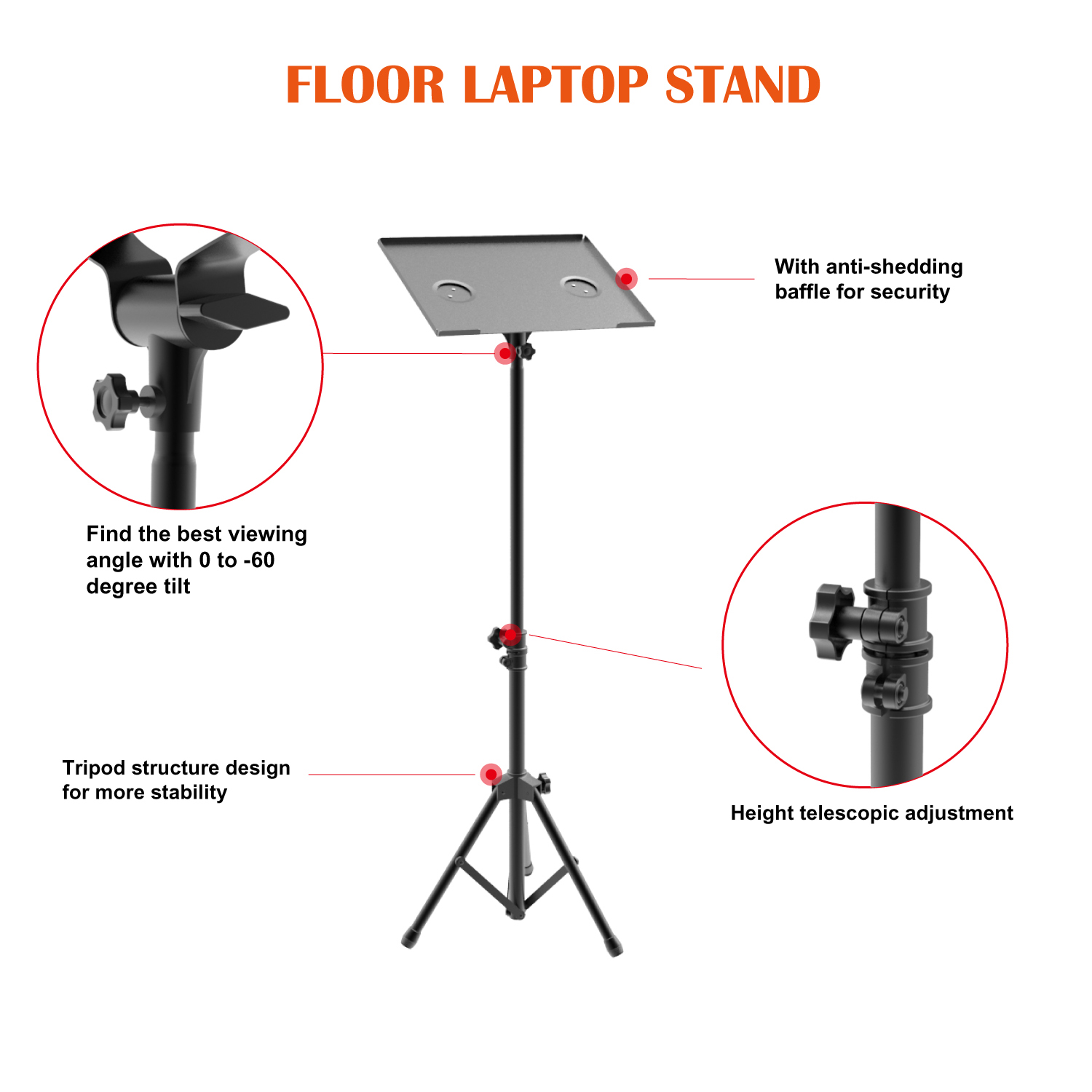 LAPTOP STAND FOR SPEECH AND MEETING