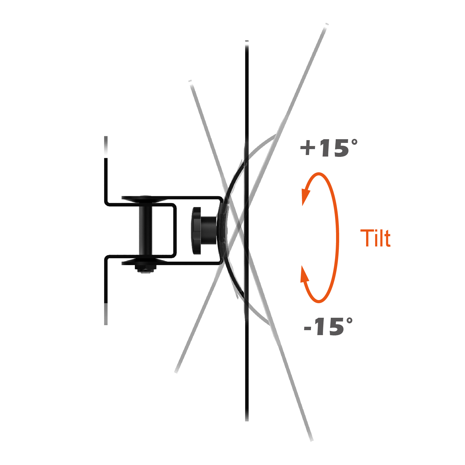 Tilt TV Wall Mount Unit