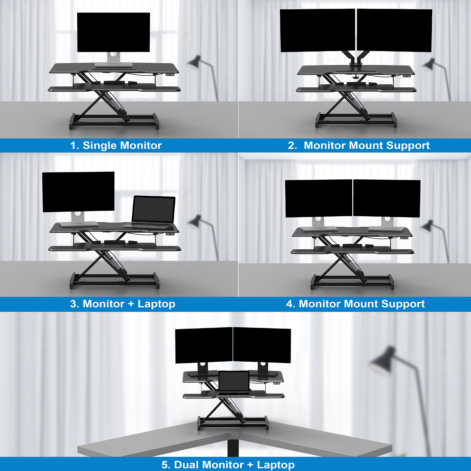 OFFICE MORDEN STANDING DESK CONVERTER