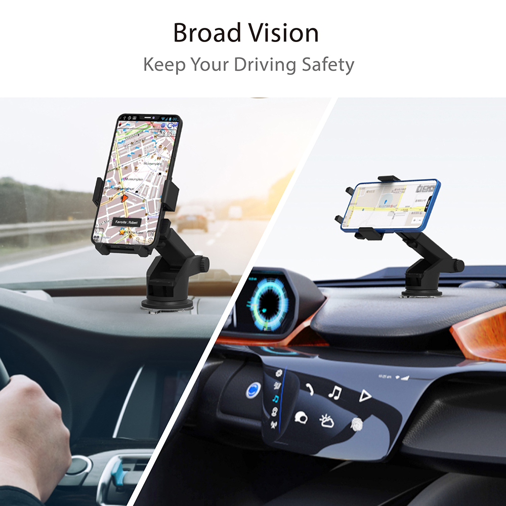 360 DEGREES ROTATION CAR PHONE HOLDER