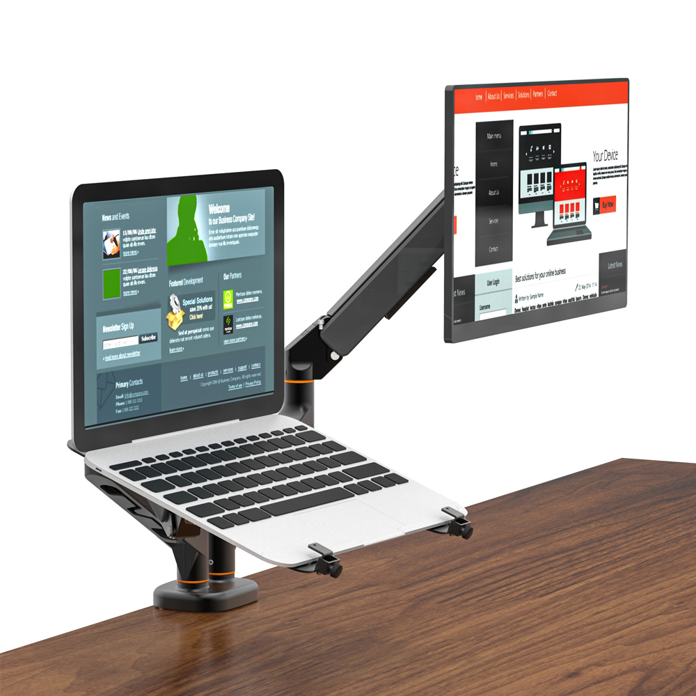 DESK MOUNT LAPTOP HOLDER TRAY