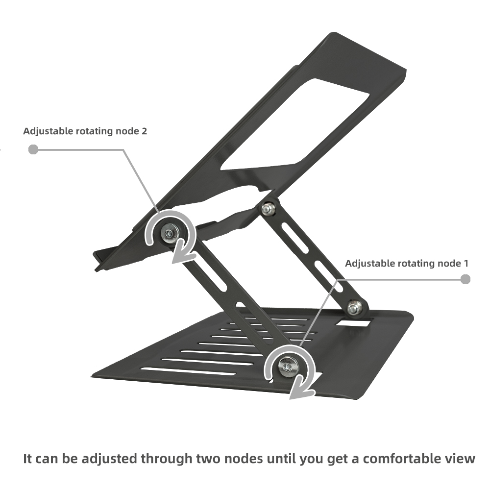 LAPTOP STAND ALUMINIUM ADJUSTABLE