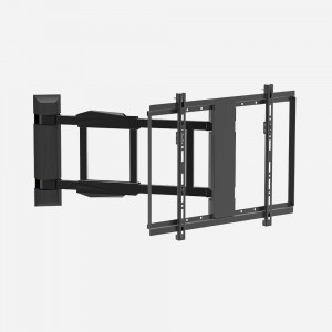 Extra Long Sturdy Motorized Tv Wall Mount With Remote Controller